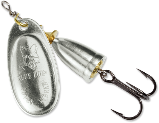 BLUE FOX PLATED CLASSIC VIBRAX SPINNER