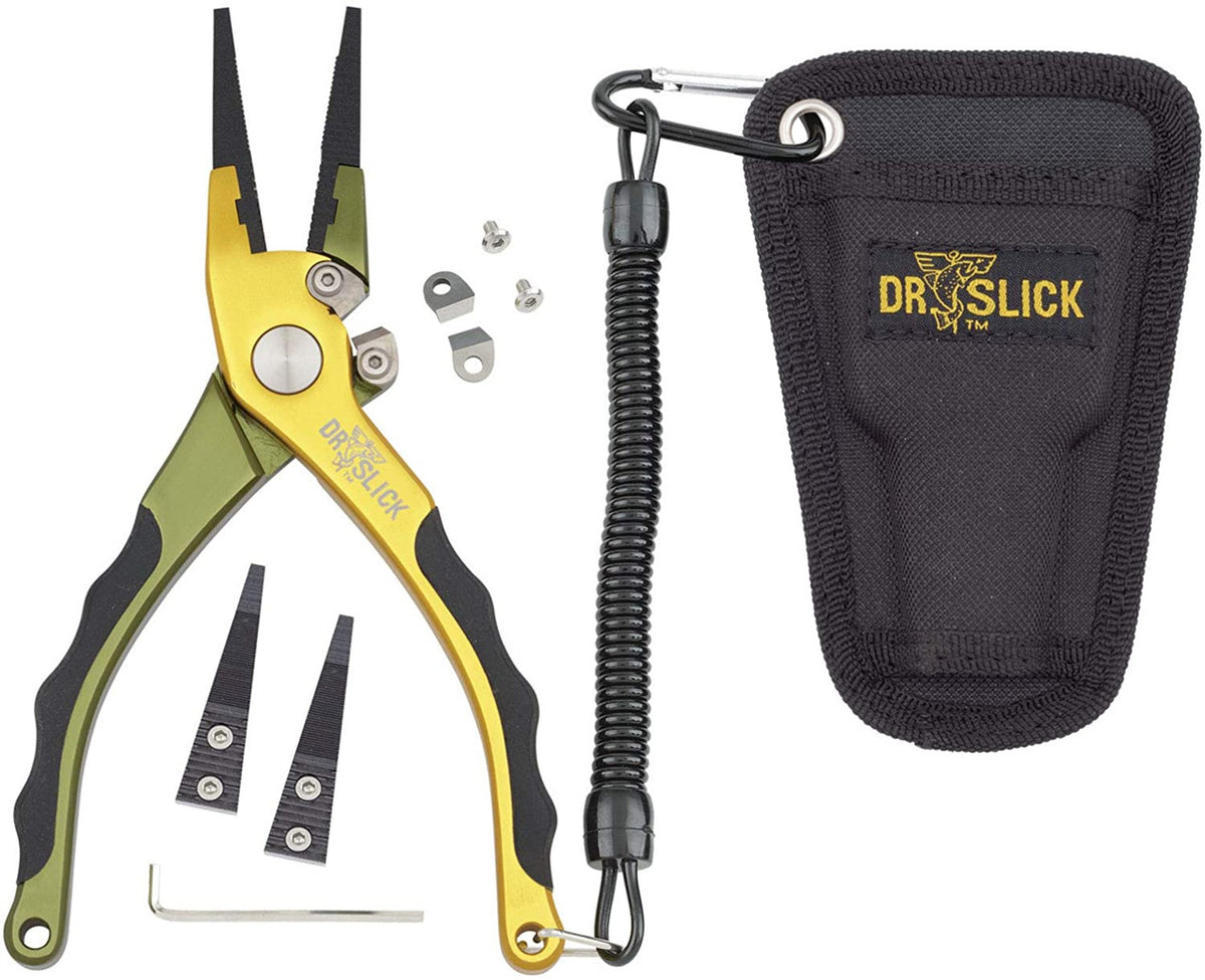 DR. SLICK SQUALL PLIER 7-1/2" GREEN / GOLD
