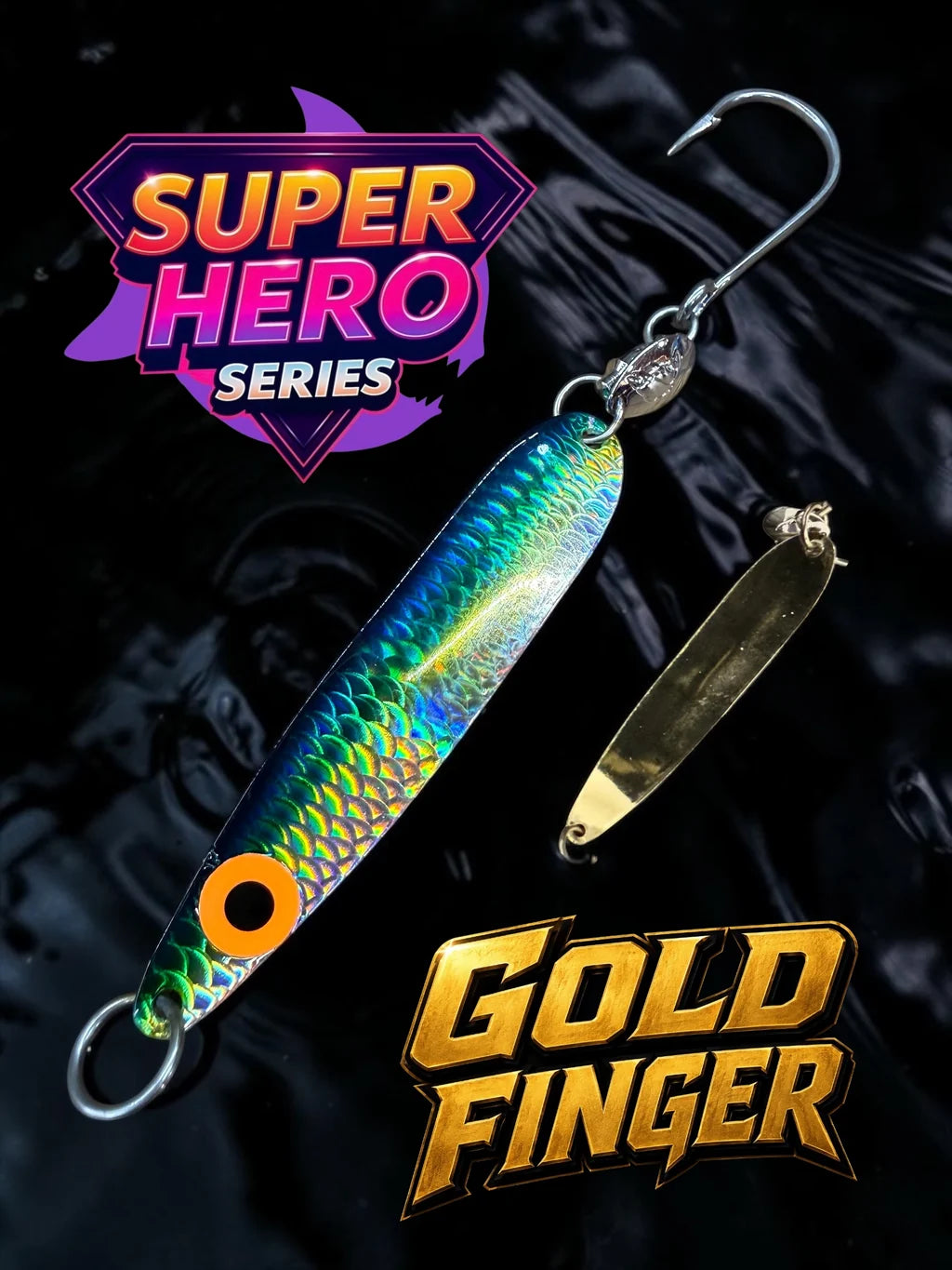 WESTCOAST PHAT-E SUPERHERO 3.5" SALTWATER TROLLING SPOON