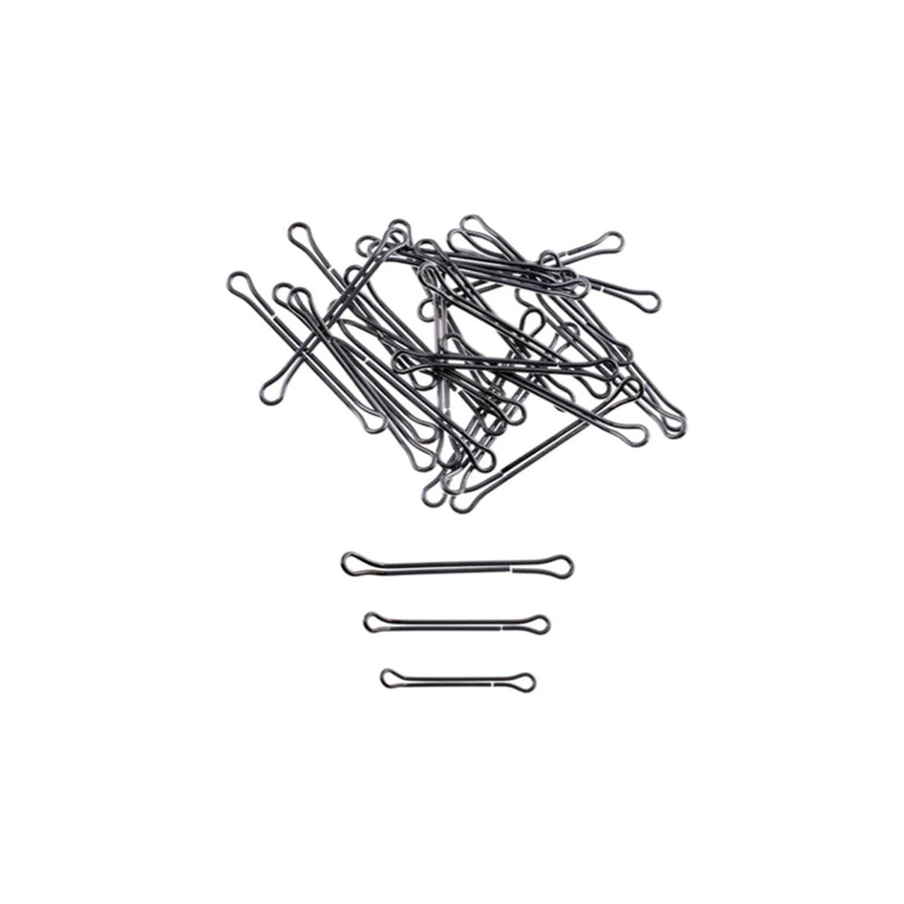 AQUA FLIES WADDINGTON SHANKS 25PK