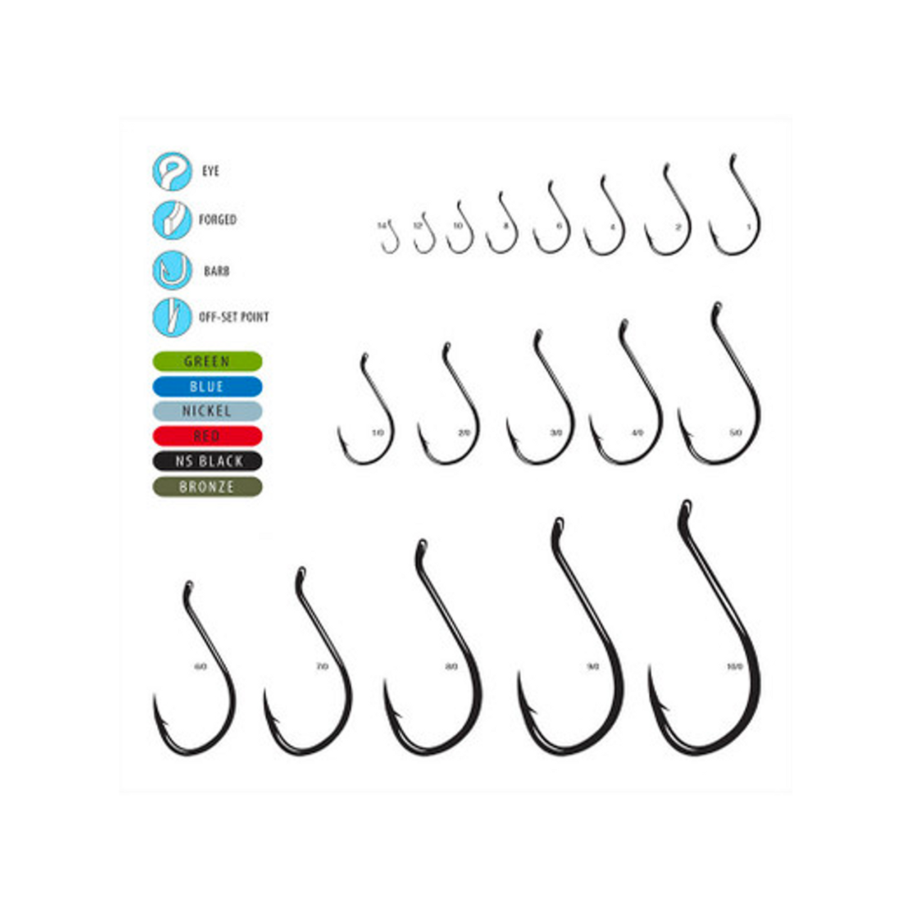 GAMAKATSU OCTOPUS HOOKS