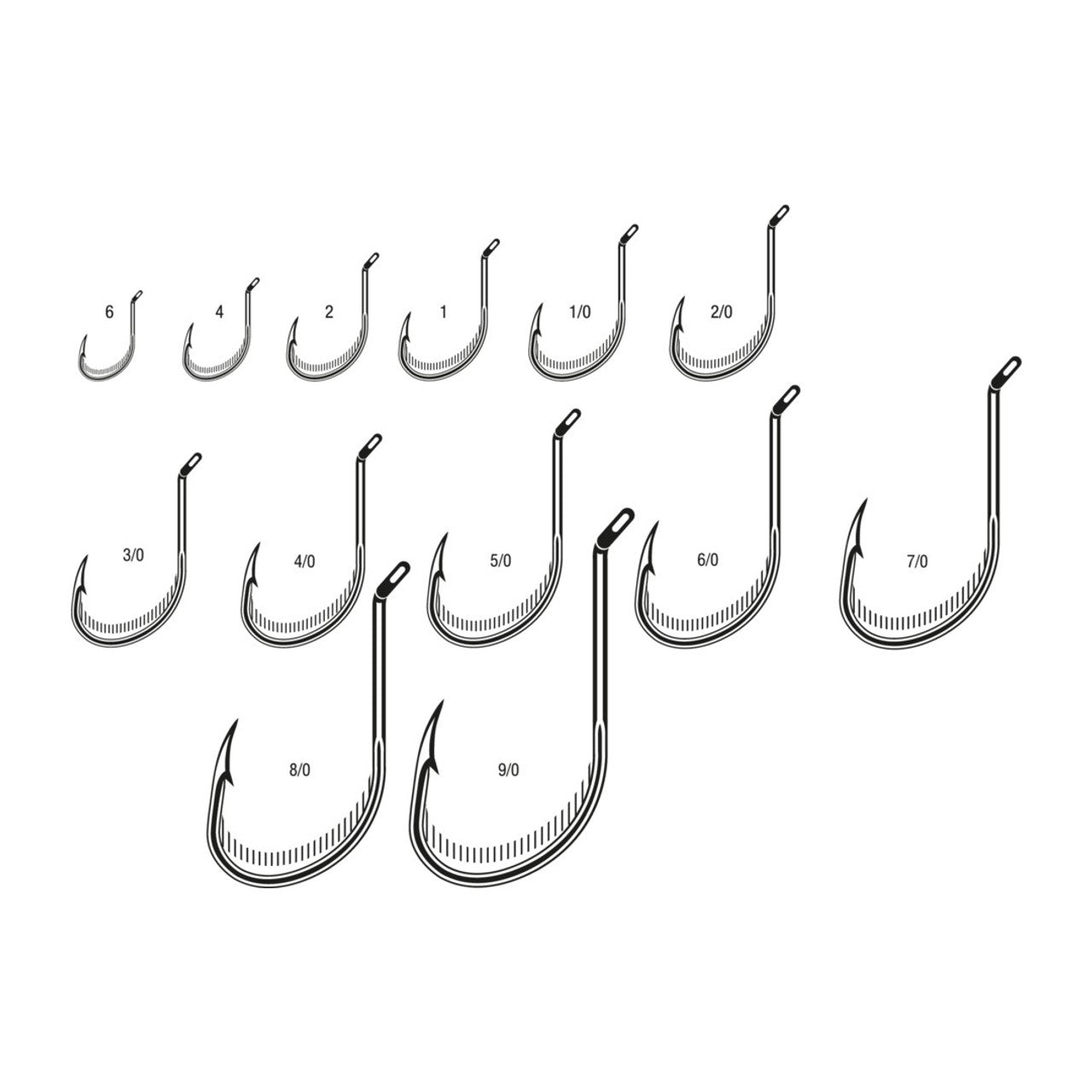 VMC OCTOPUS LIVE BAIT 25PK HOOKS