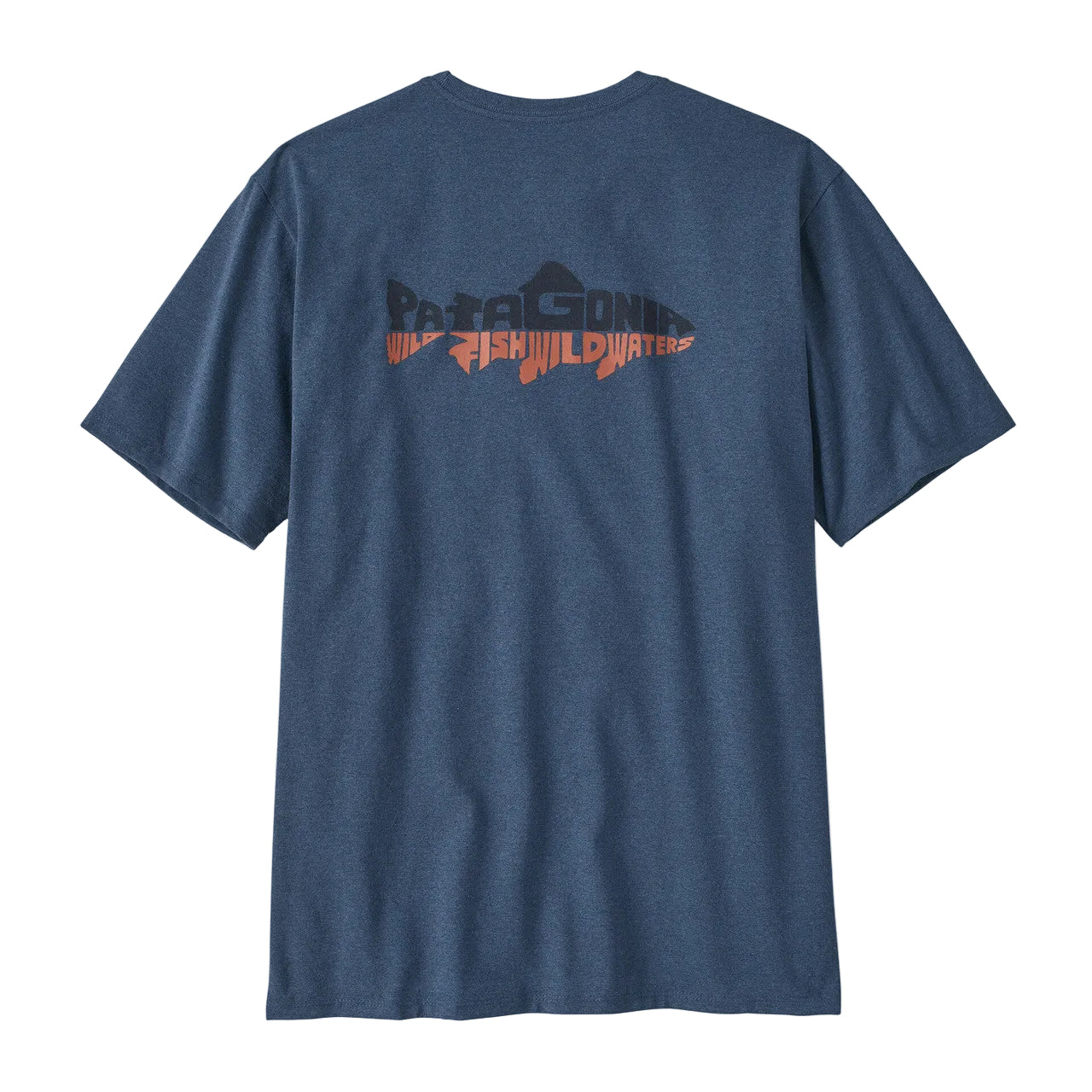 PATAGONIA MEN'S WILD WATERLINE POCKET RESPONSIBILI-TEE