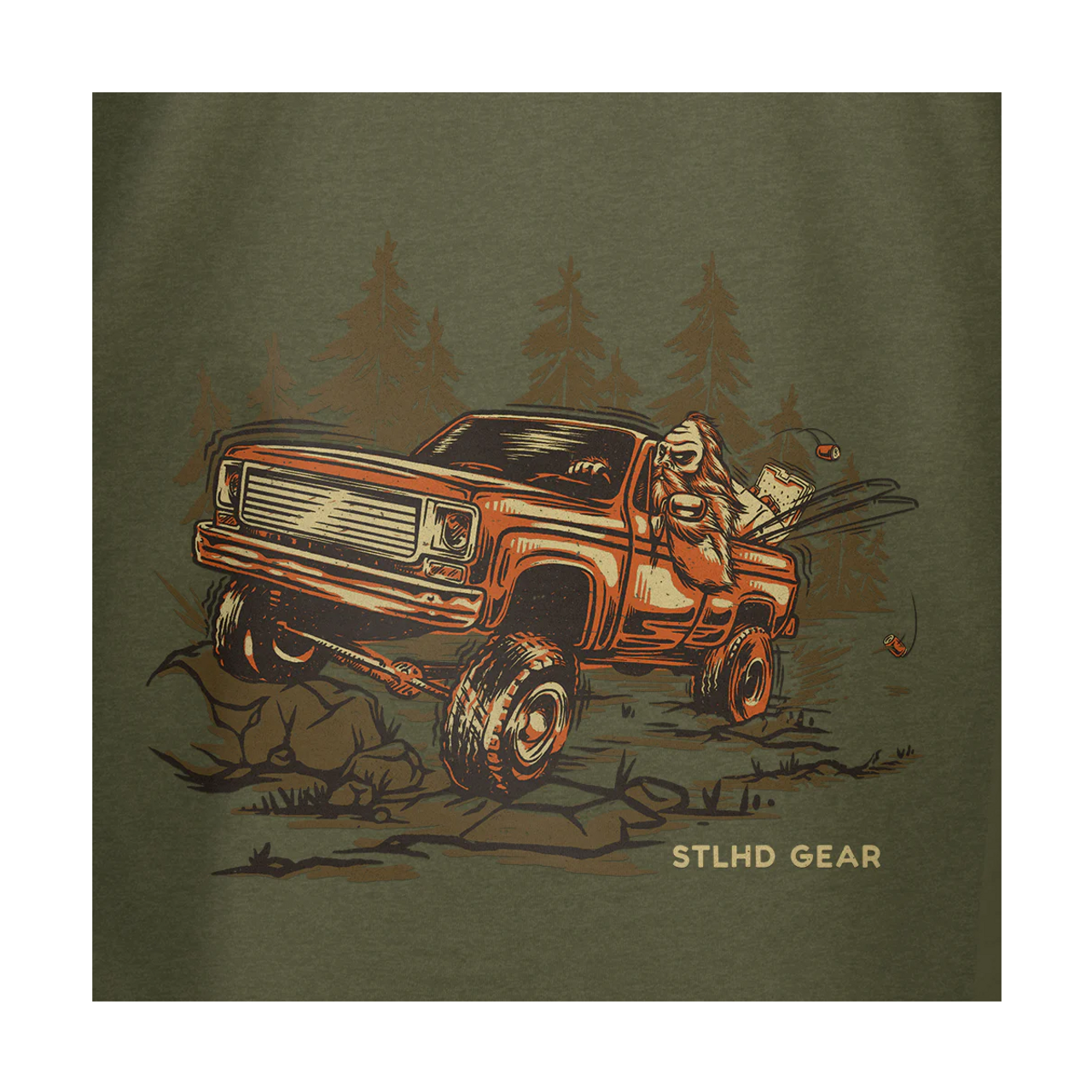 STLHD MEN'S 4X4 TSHIRT