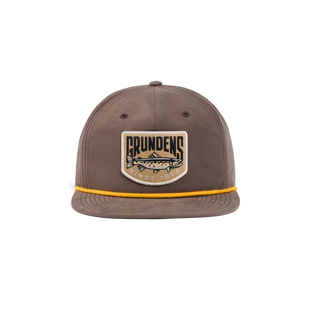 GRUNDENS TROUT PATCH ROPE TRUCKER