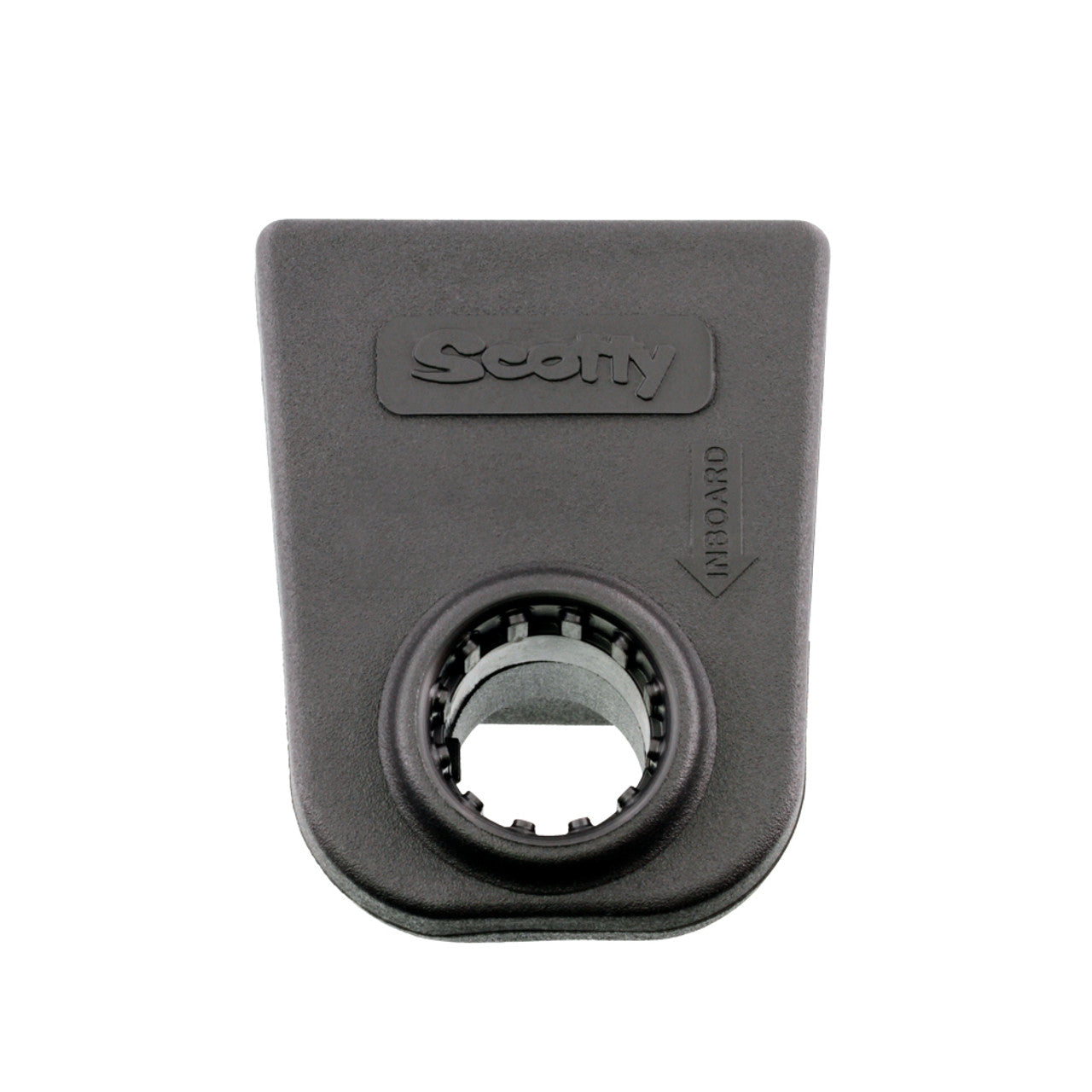 SCOTTY RAIL MOUNT ADAPTER BLACK 7/8" ROUND RAIL S287