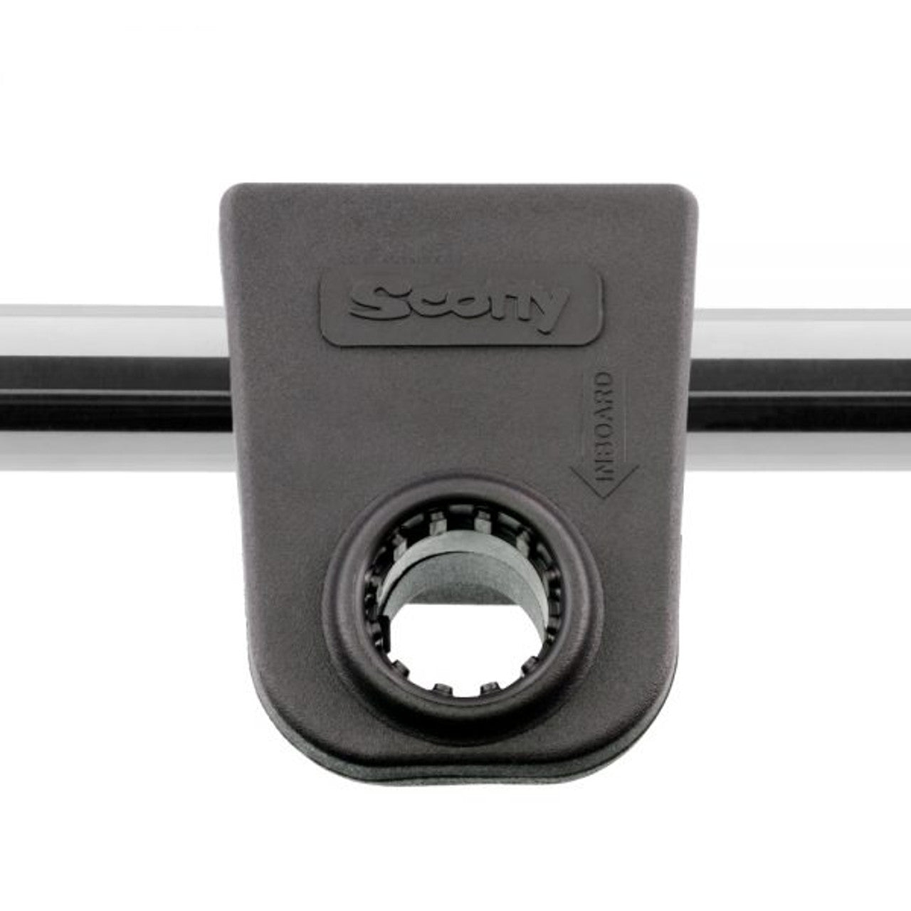 SCOTTY RAIL MOUNT ADAPTER BLACK 7/8" ROUND RAIL S287