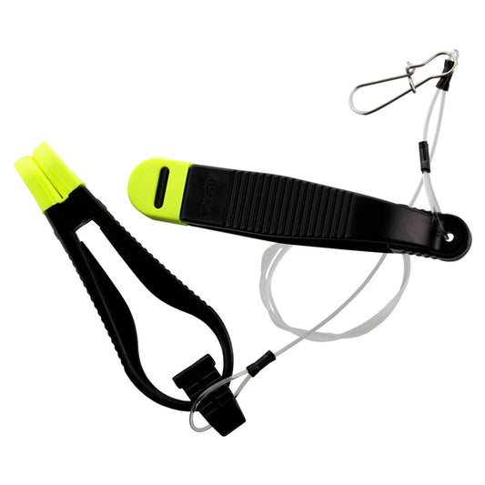 SCOTTY POWER GRIP PLUS W STACKING SELF-LOCATING SNAP W LEADER S117