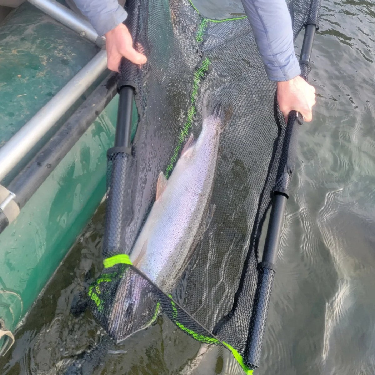 Mustad Addicted Landing Cradle | Fish-Friendly Landing Net Fred's Custom Tackle Ltd. Mustad Addicted Landing Cradle | Fish-Friendly Landing Net Fred's Custom Tackle Ltd.