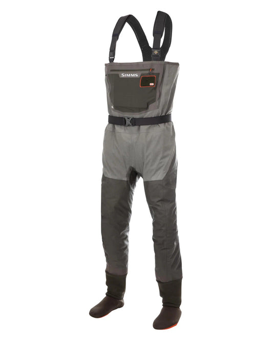 SIMMS MEN'S G3 GUIDE STOCKINGFOOT WADER GUNMETAL