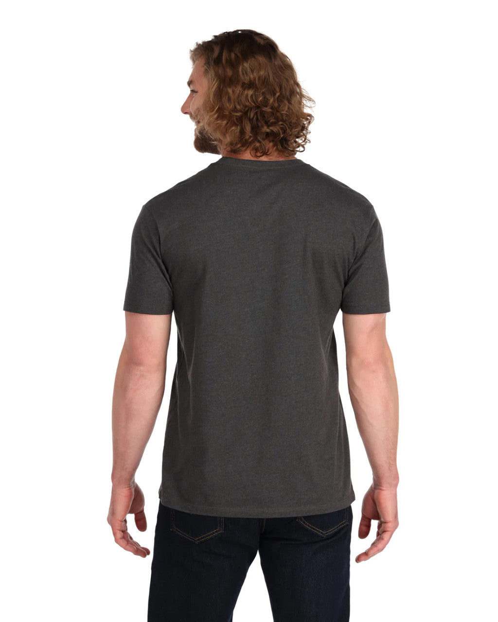SIMMS MEN'S LOGO FRAME T-SHIRT