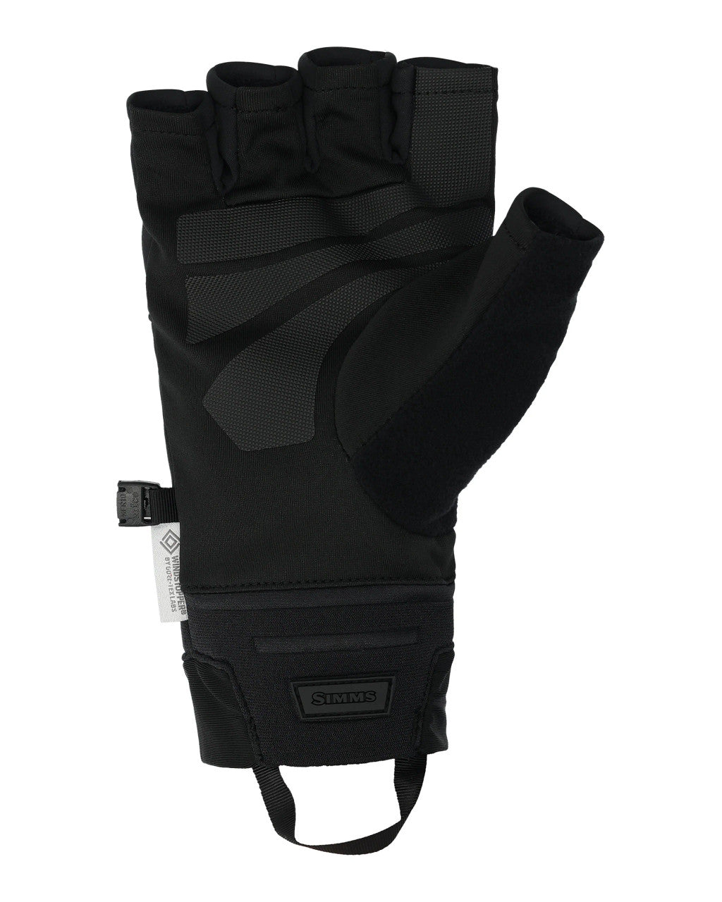 SIMMS WINDSTOPPER HALF-FINGER GLOVE