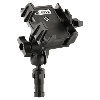SCOTTY PHONE HOLDER WITH POST/TRACK AND RAIL MOUNTS S139