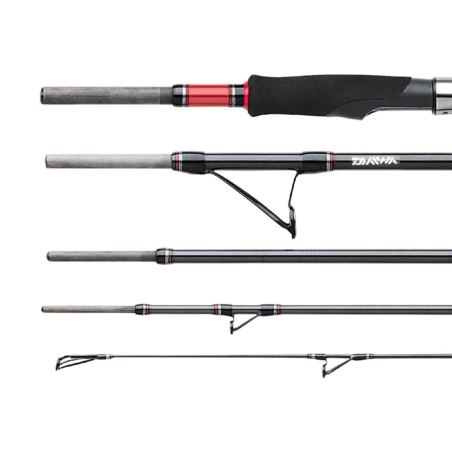 DAIWA ARDITO TRAVEL SURF SPINNING ROD - 5PC