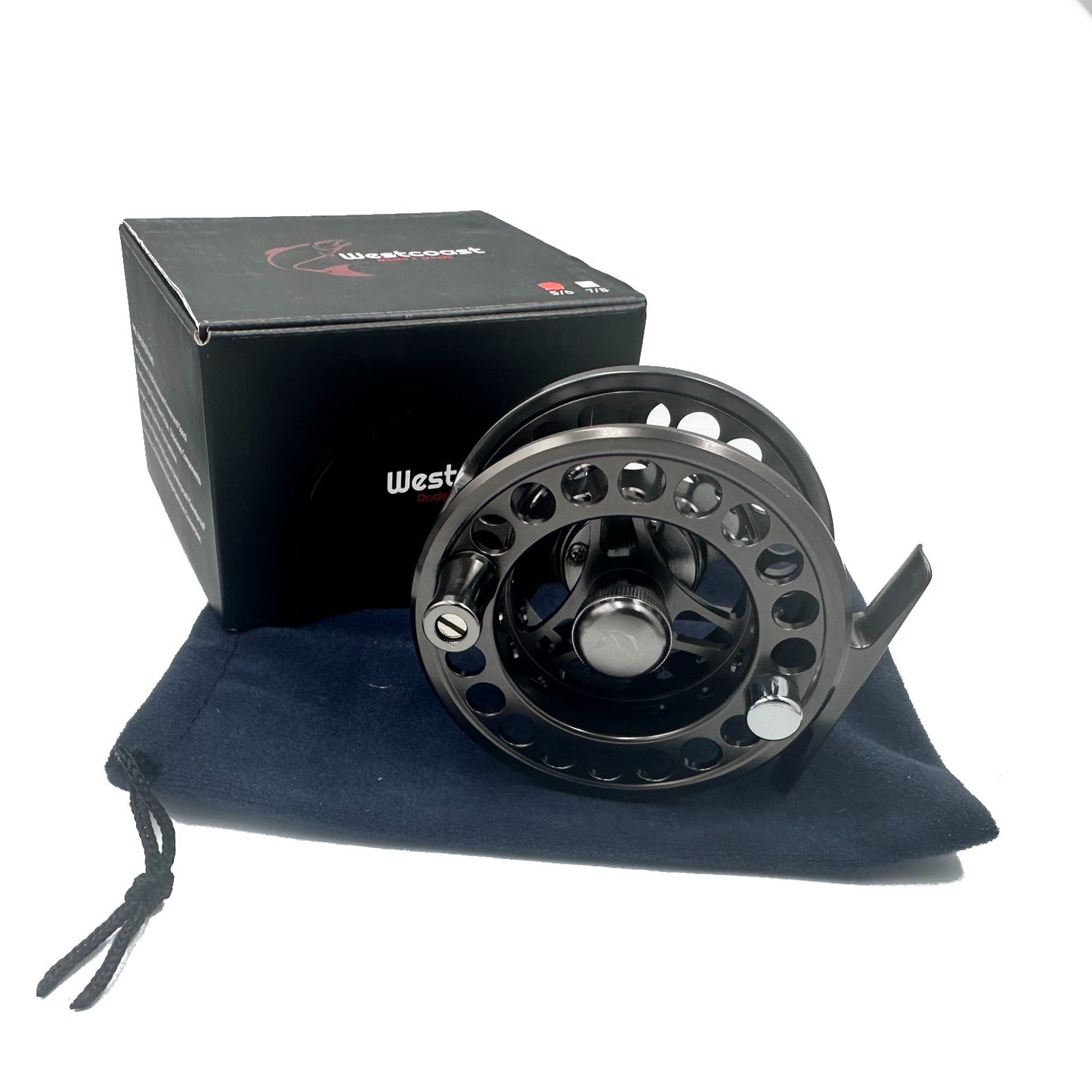 WESTCOAST FLY REEL - 5/6 GUNMETAL
