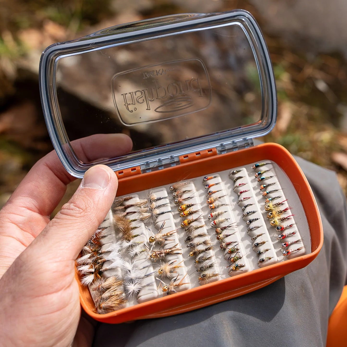 FISHPOND TACKY PESCADOR FLY BOX - SMALL CLEAR