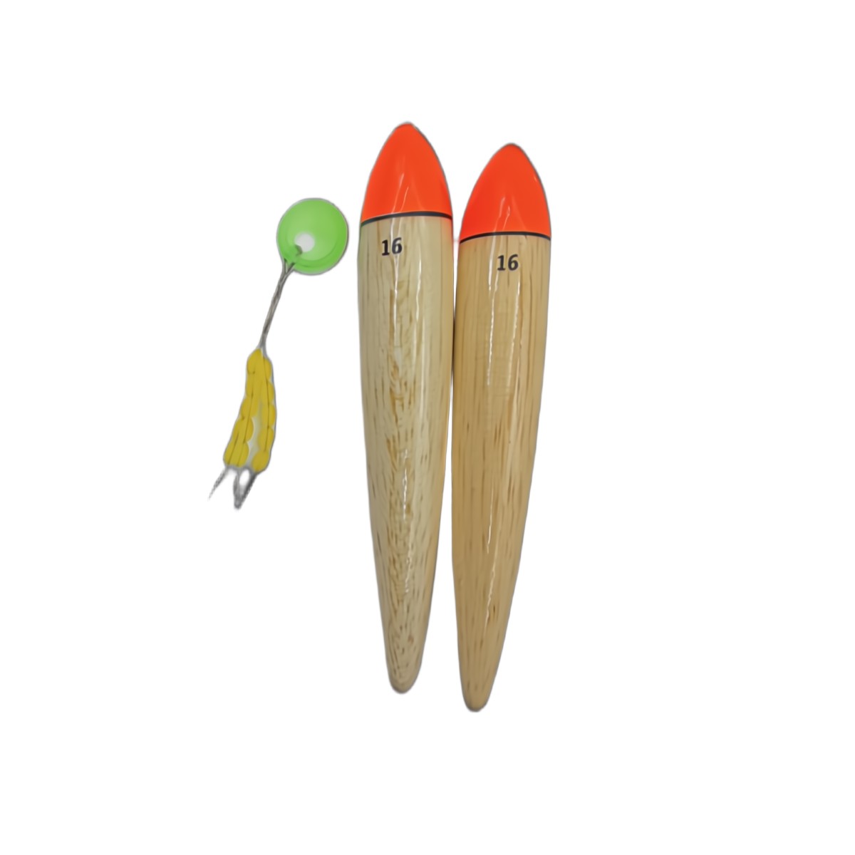 REDWING BLACKBIRD STEELHEAD SLIDER BALSA FLOAT WITH STOPPERS