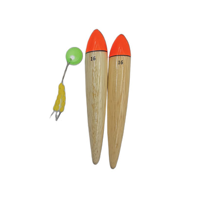 REDWING BLACKBIRD STEELHEAD SLIDER BALSA FLOAT WITH STOPPERS