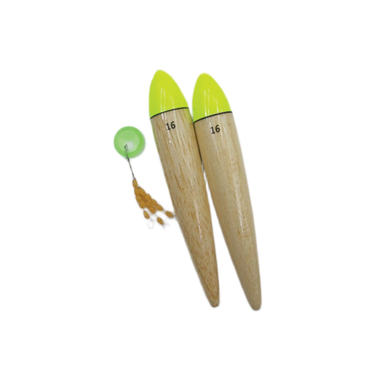 REDWING BLACKBIRD STEELHEAD SLIDER BALSA FLOAT WITH STOPPERS