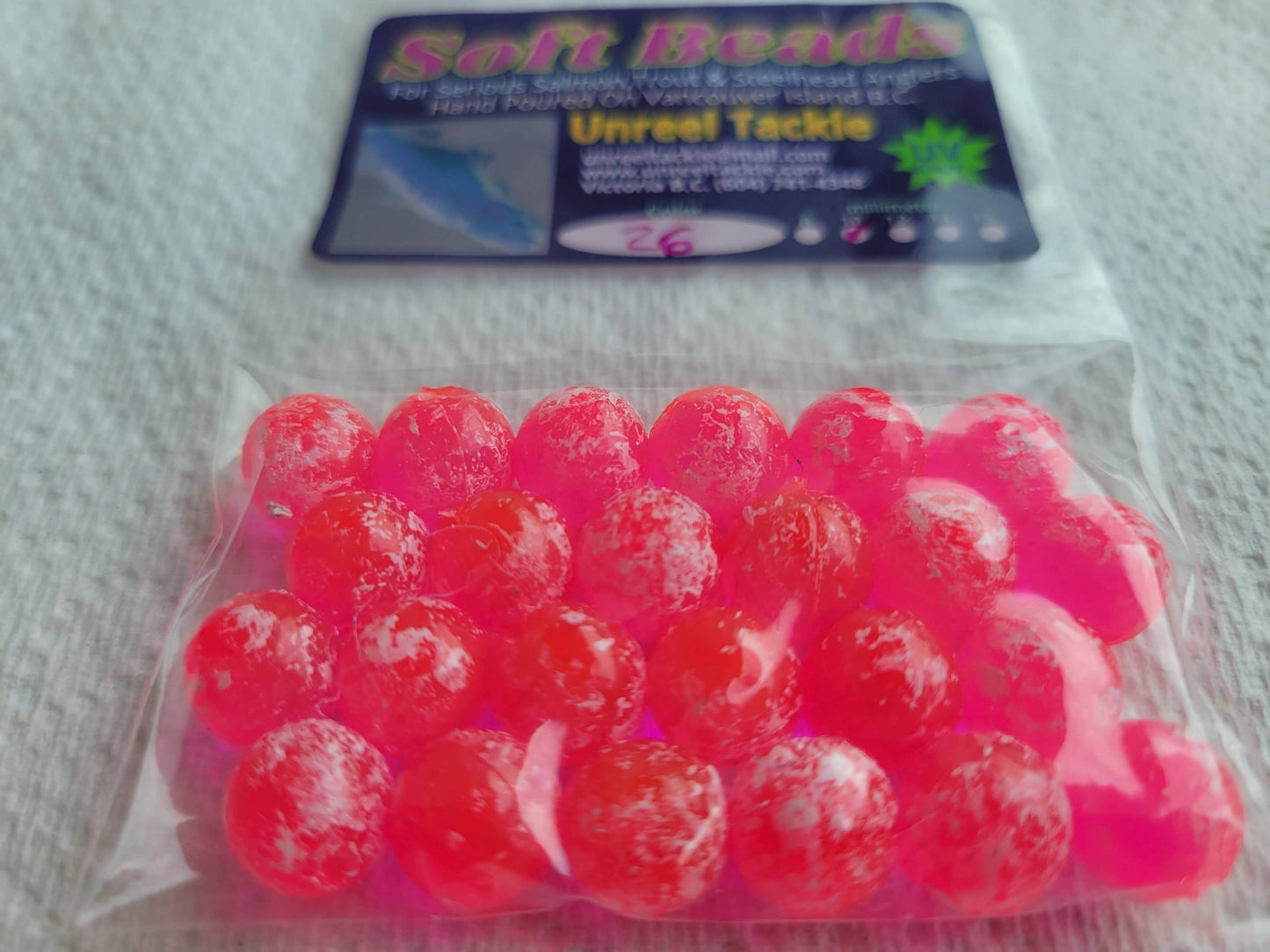 UNREEL TACKLE SOFT BEADS