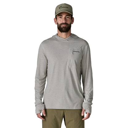 PATAGONIA MEN'S CAPILENE COOL SUN HOODY - FITZ ROY TROUT