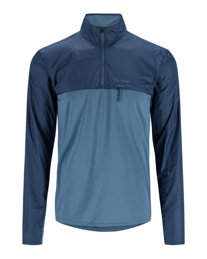 SIMMS MEN'S SOLARFLEX WIND HALF ZIP SHIRT