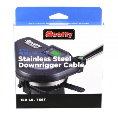 SCOTTY HIGH PERFORMANCE DOWNRIGGER CABLE 180LB 300 FT S2401K