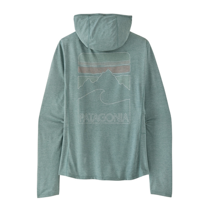 PATAGONIA W'S CAPILENE COOL SUN HOODY - PEAK VISIONS
