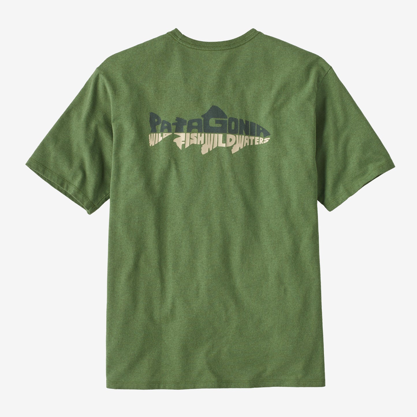 PATAGONIA M'S WILD WATERLINE POCKET RESPONSIBILI-TEE