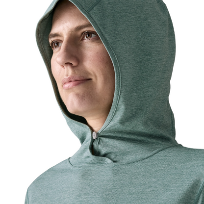PATAGONIA W'S CAPILENE COOL SUN HOODY - PEAK VISIONS