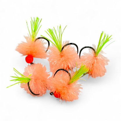 TODD'S HOT BUTT BLOB BOMBER JIG FLY #10 BARBLESS TUNGSTEN