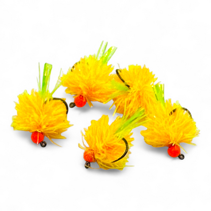 TODD'S HOT BUTT BLOB BOMBER JIG FLY #10 BARBLESS TUNGSTEN