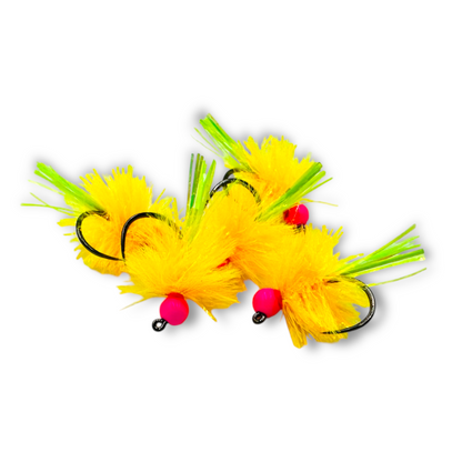 TODD'S HOT BUTT BLOB BOMBER JIG FLY #10 BARBLESS TUNGSTEN