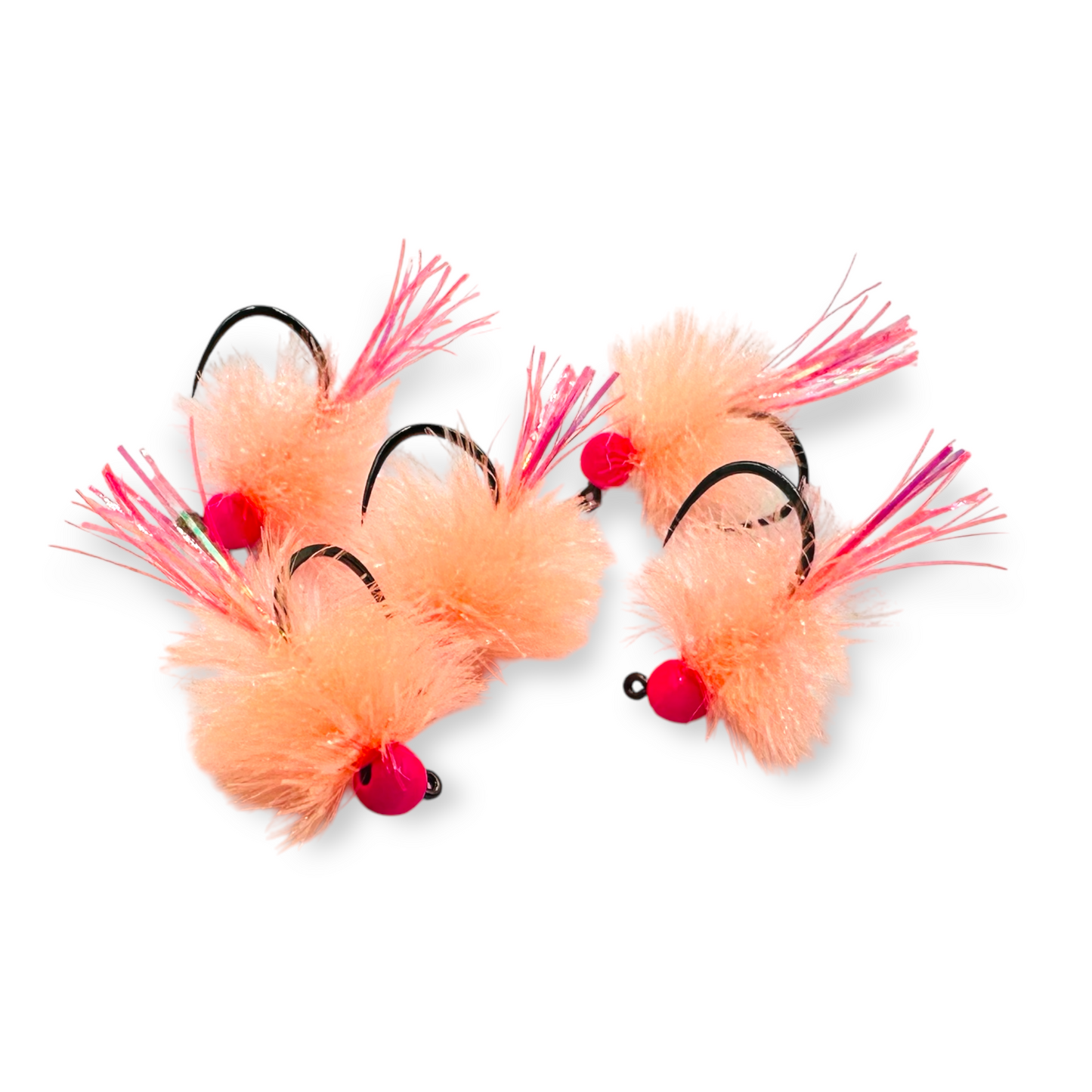 TODD'S HOT BUTT BLOB BOMBER JIG FLY #10 BARBLESS TUNGSTEN