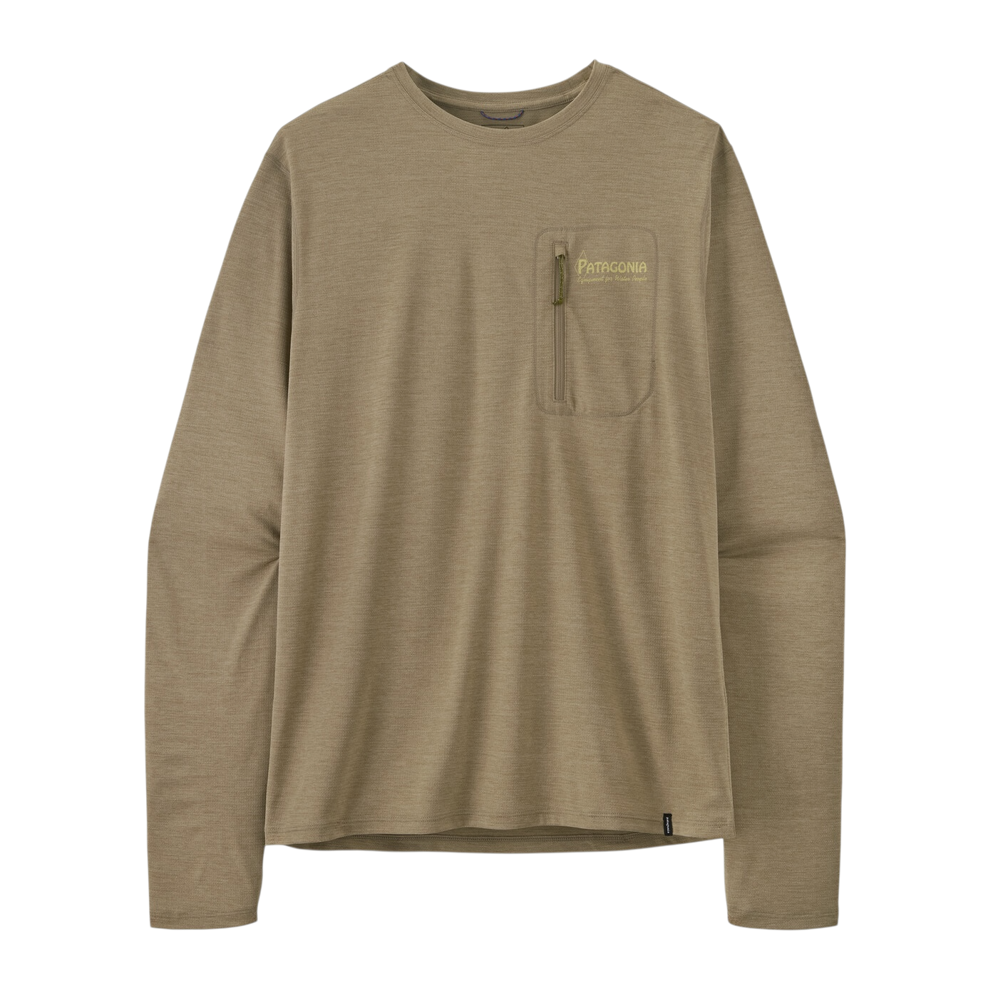 PATAGONIA M'S L/S CAPILENE COOL SUN SHIRT - WATER PEOPLE BANNER
