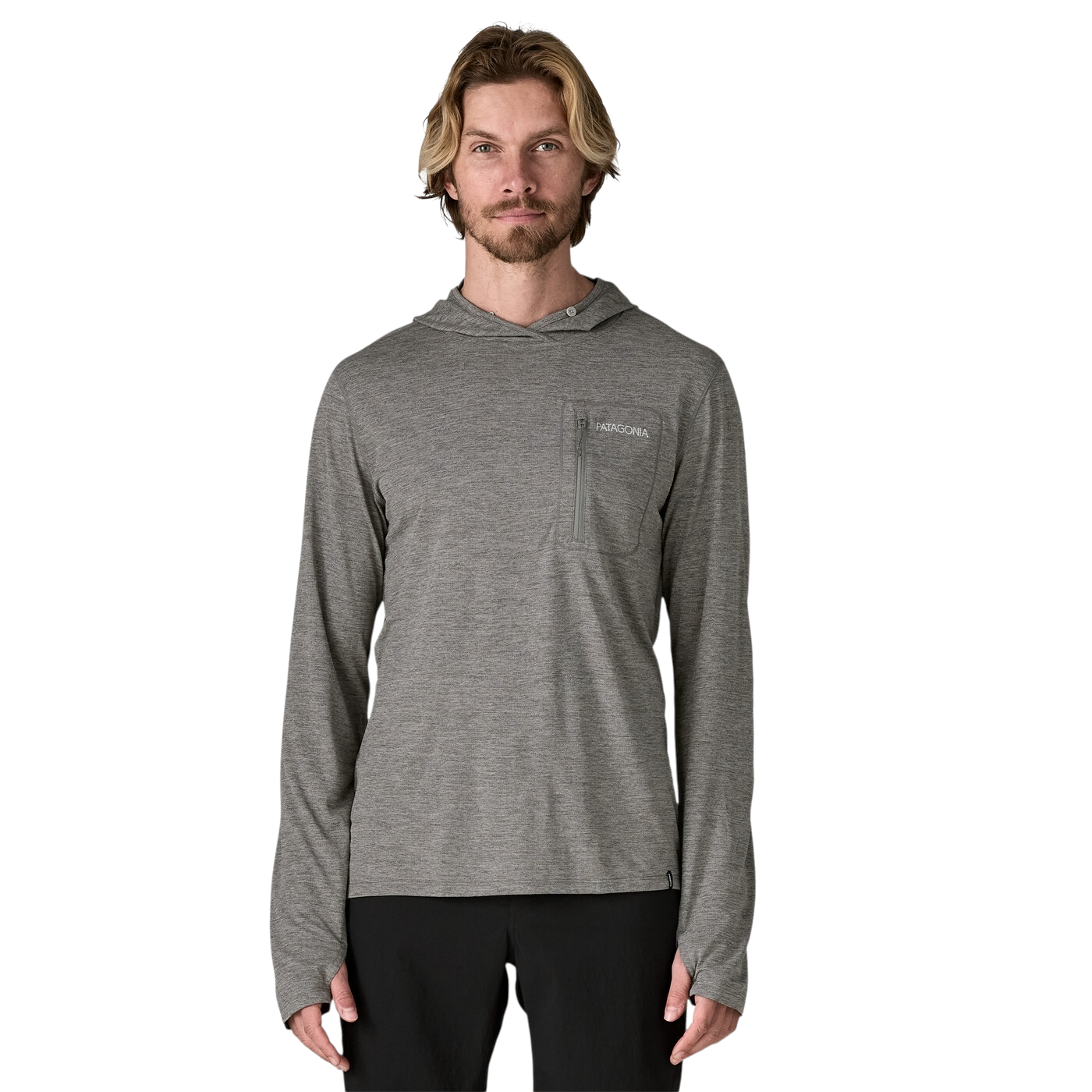 PATAGONIA M'S CAPILENE COOL SUN HOODY - PEAK VISIONS