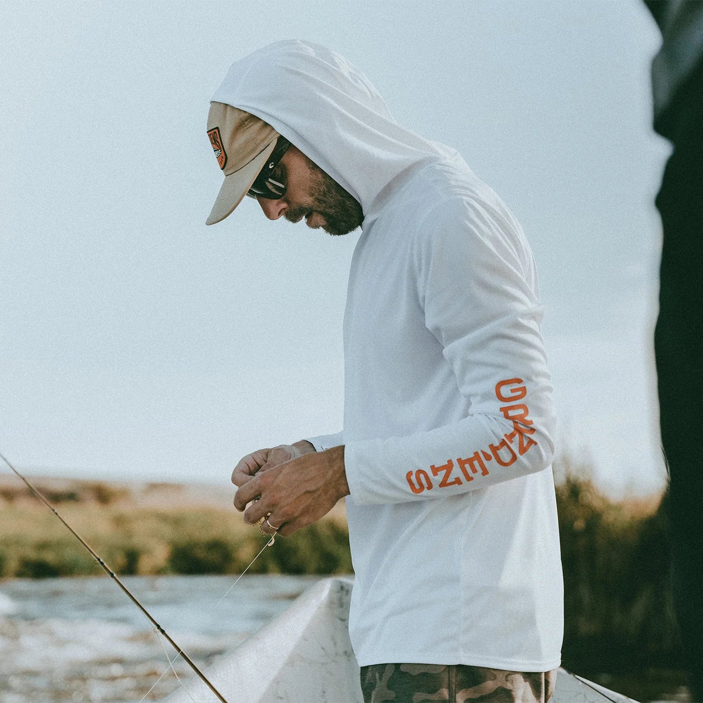 GRUNDENS TOUGH SUN HOODIE