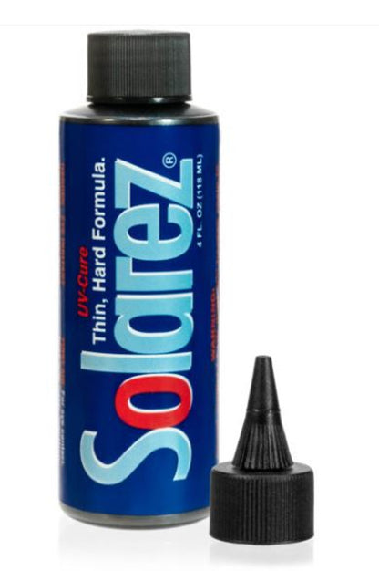 SOLAREZ FLY TIE THIN HARD FORMULA 4OZ BOTTLE