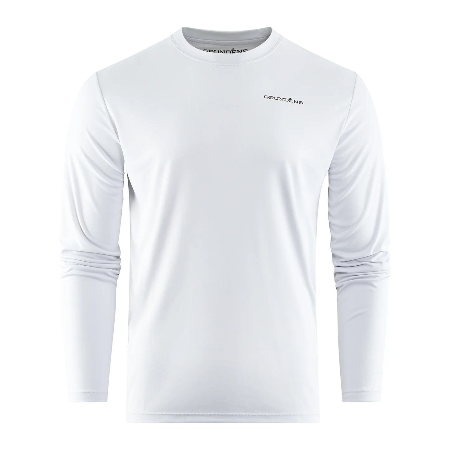 GRUNDENS FISH FEARLESSLY LS TECH TEE