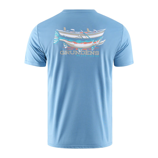 GRUNDENS DRIFT BOAT SS TECH TEE