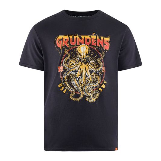 GRUNDENS ROCKTOPUS SS T-SHIRT