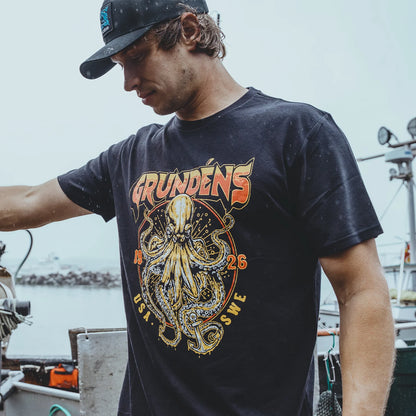 GRUNDENS ROCKTOPUS SS T-SHIRT