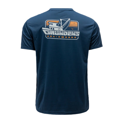 GRUNDENS COMMERCIAL BOAT SS TECH TEE