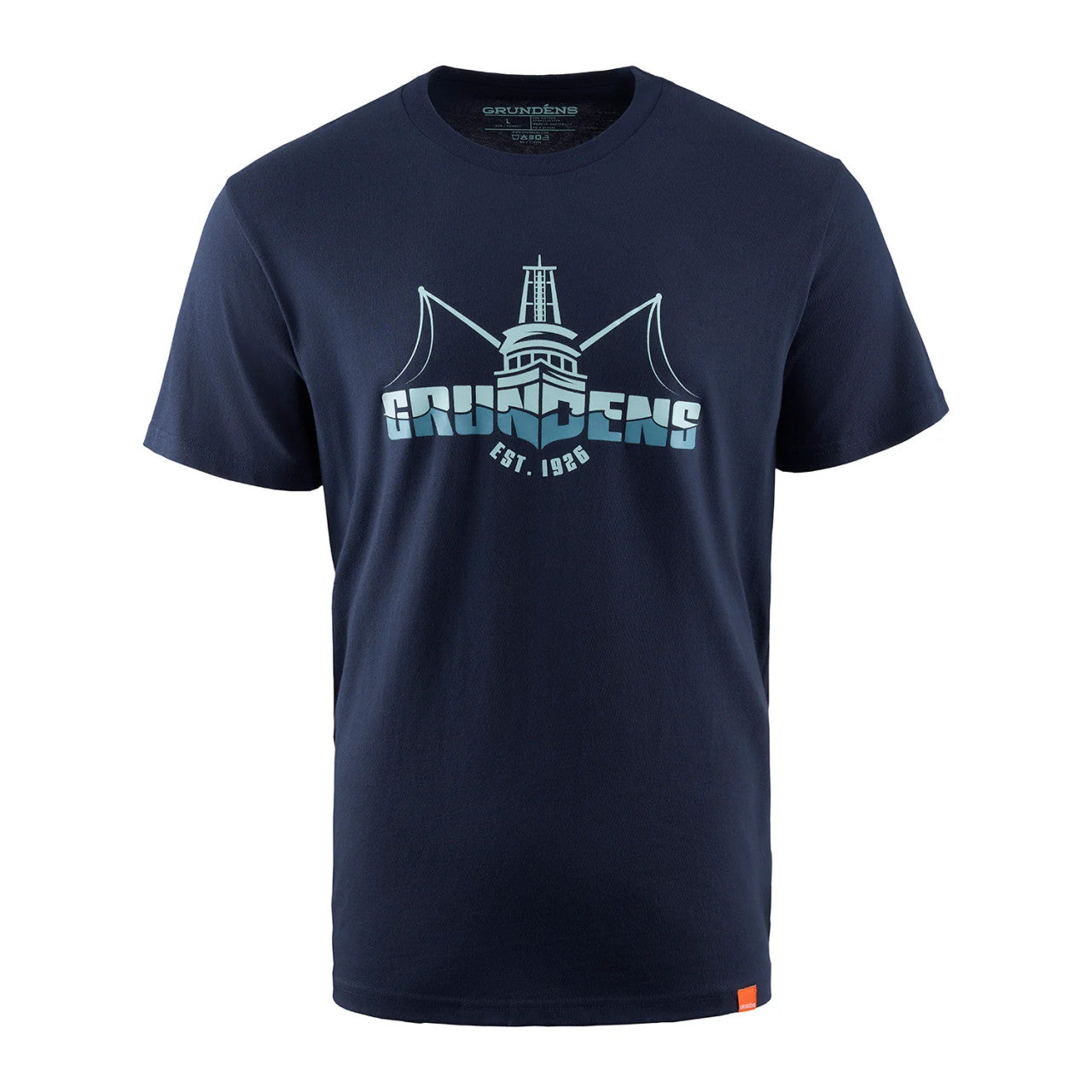 GRUNDENS BOAT LOGO SS TSHIRT