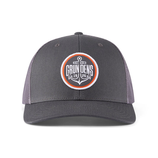 GRUNDENS LOGO ANCHOR TRUCKER