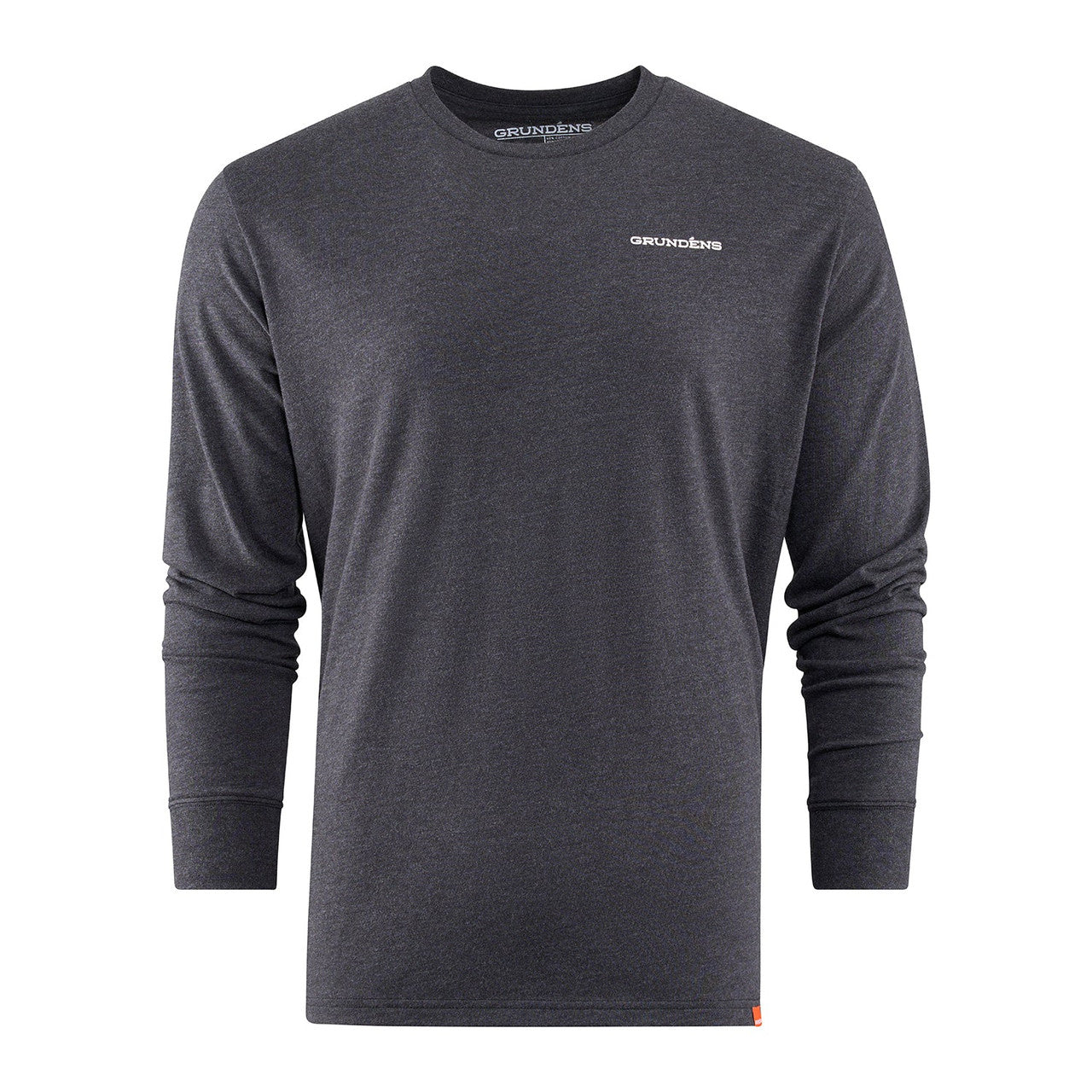 GRUNDENS SALMON TAILSCAPE LS T-SHIRT