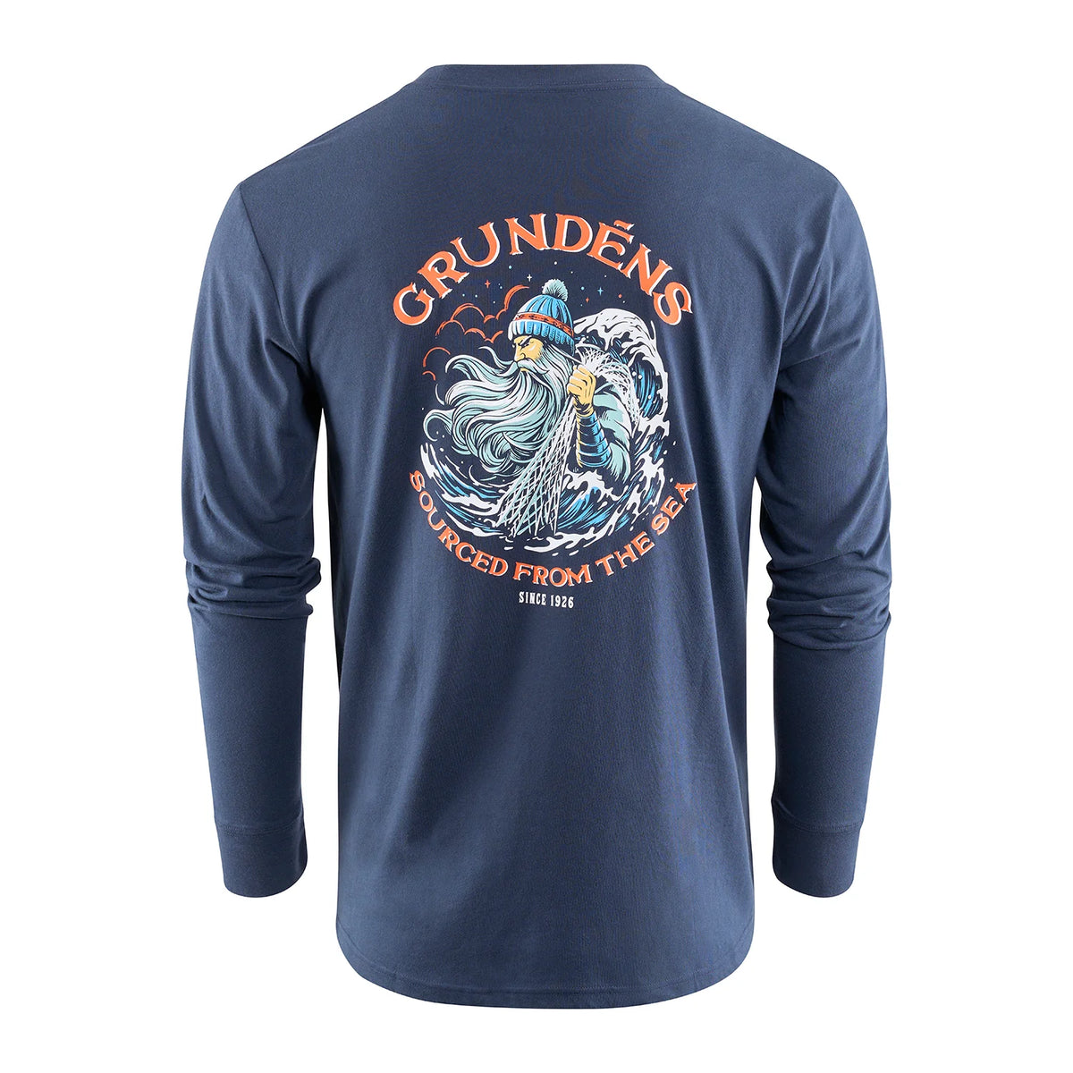 GRUNDENS SOURCED FROM THE SEA LS T-SHIRT