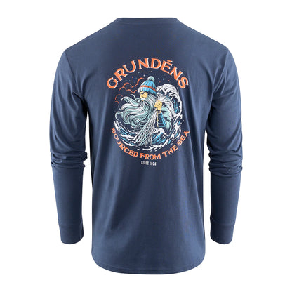 GRUNDENS SOURCED FROM THE SEA LS T-SHIRT