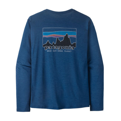 PATAGONIA MEN'S L/S CAPILENE COOL DAILY SHIRT - '73 SKYLINE