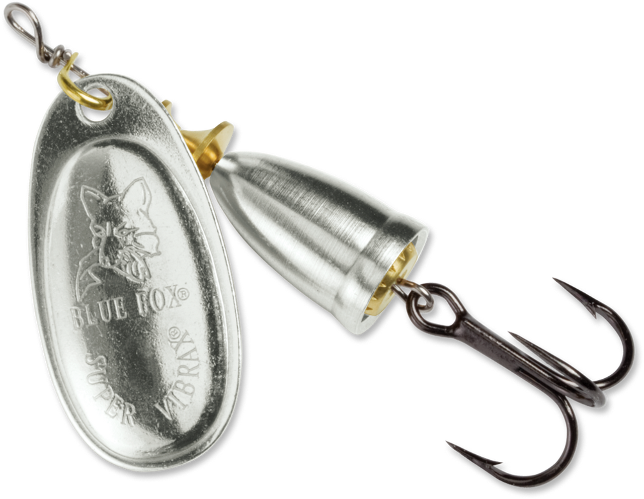 BLUE FOX PLATED  CLASSIC VIBRAX SPINNER